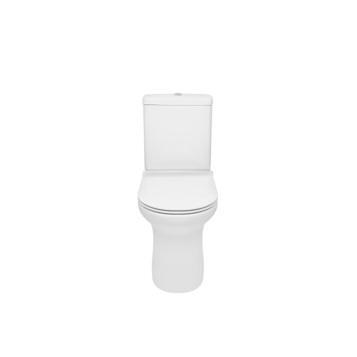 Унитаз-компакт Qtap Kolibri с сиденьем Soft-close QT1022C667PW