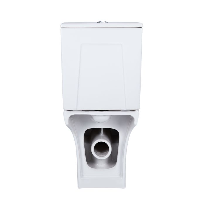 Унитаз-компакт Qtap Presto безобедочный с сиденьем Soft-close QT24221217AW