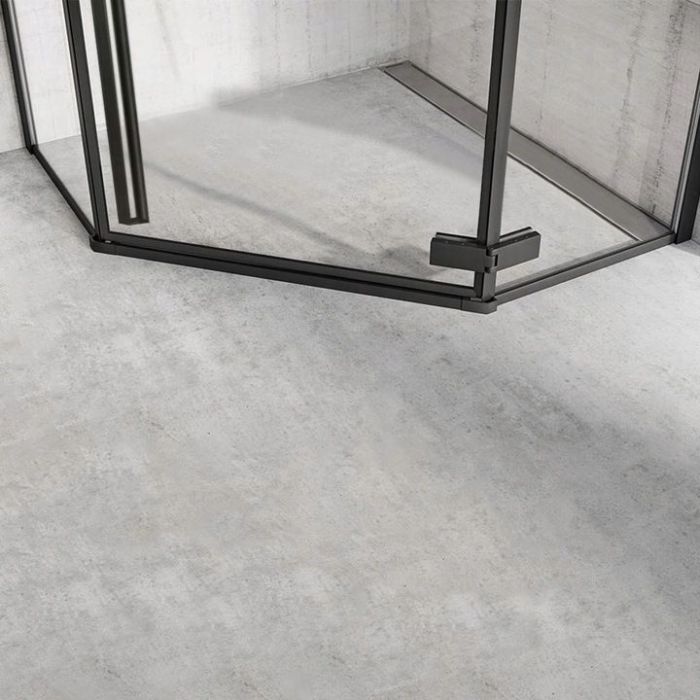 Душевая кабина Rea Diamond 90x90 R/L черный + Душевой поддон Rea 90x90