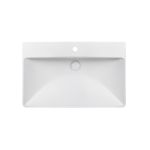 Раковина Qtap Albatross D 800х500х210 White с донным клапаном QT01115080DW