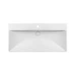 Раковина Qtap Albatross D 1000х500х210 White с донным клапаном QT01115100DW