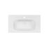 Раковина Qtap Albatross 5H 900х500х210 White с донным клапаном QT01115090HW