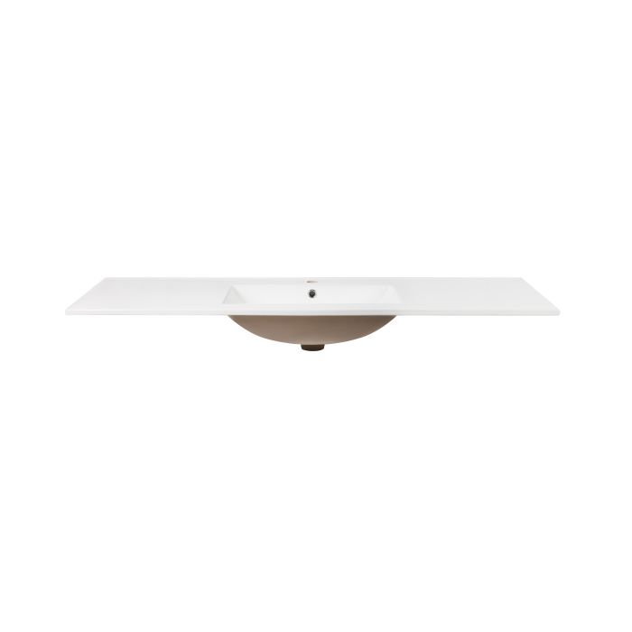 Раковина Qtap Albatross E 1500х460х180 White з донним клапаном QT01119150EW