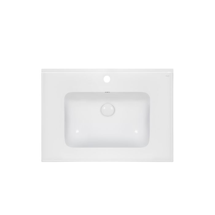 Раковина Qtap Albatross E49 700х490х200 White с донным клапаном QT01119070E49W