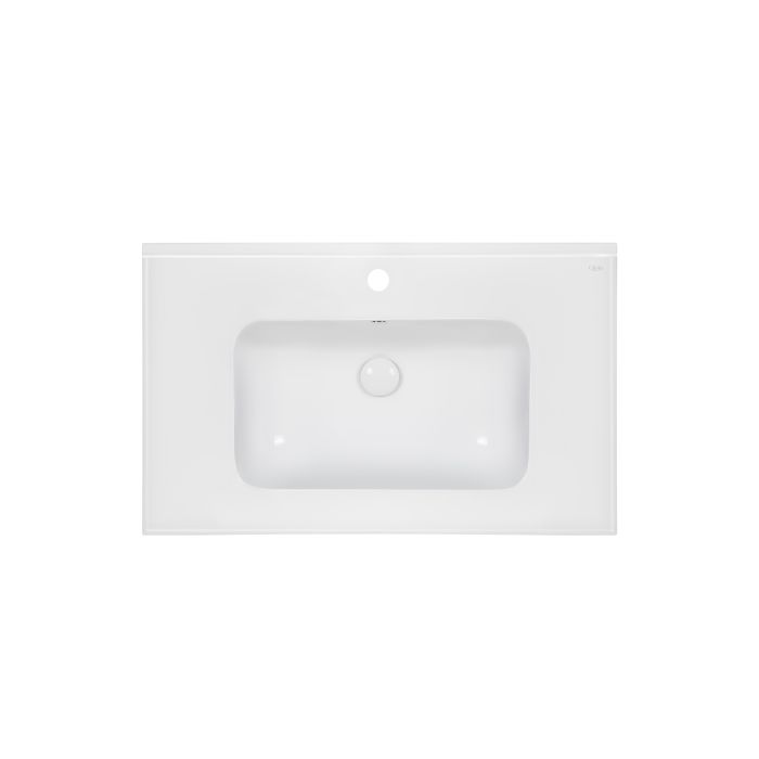 Раковина Qtap Albatross E49 800х490х200 White с донным клапаном QT01119080E49W