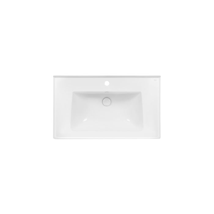 Раковина Qtap Albatross 5C 800х480х210 White с донным клапаном QT01115080CW
