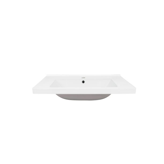 Раковина Qtap Albatross 5C 800х480х210 White с донным клапаном QT01115080CW