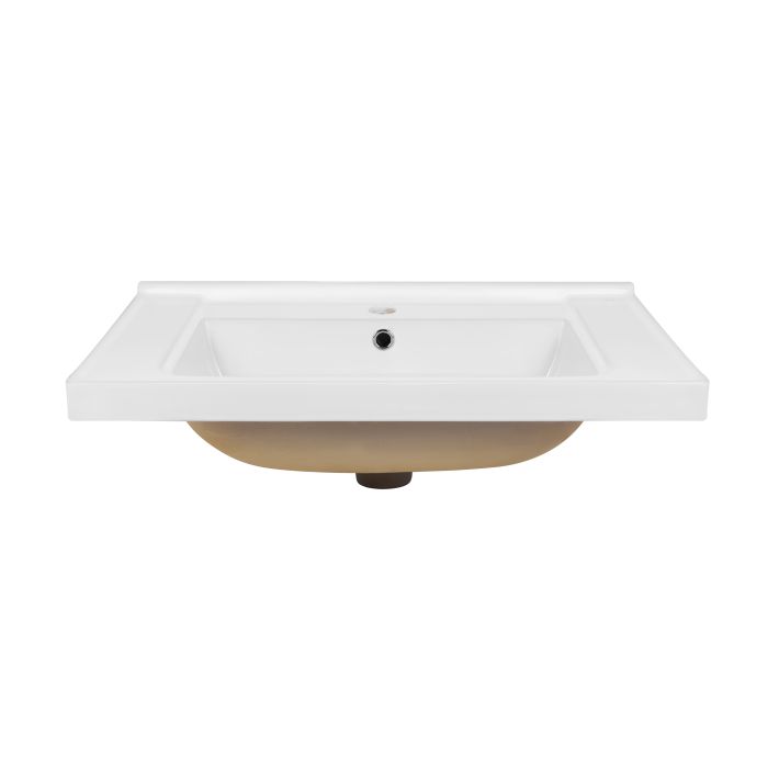 Раковина Qtap Albatross Q 700х480х230 White с донным клапаном QT01115070QW