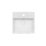 Раковина Qtap Nando C 405х405х125 White с донным клапаном QT12117040CW