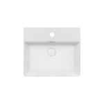 Раковина Qtap Nando C 500х420х125 White с донным клапаном QT12117050CW