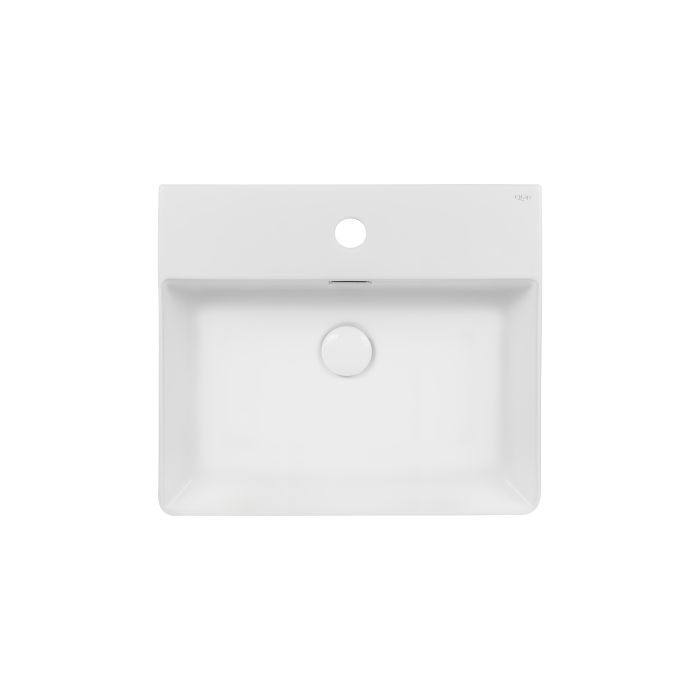 Раковина Qtap Nando C 500х420х125 White с донным клапаном QT12117050CW