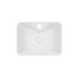 Раковина-чаша Qtap Crow 400х300х140 White с донным клапаном QT05117040JW