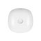Раковина-чаша Qtap Kolibri 370х370х120 White з донним клапаном QT10118037FW