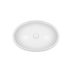 Раковина-чаша Qtap Leo 600х400х155 White с донным клапаном QT11117060GW