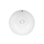 Раковина-чаша Qtap Amazon 430х430х160 White с донным клапаном QT02117043NW