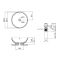 Раковина-чаша Qtap Amazon 430х430х160 White з донним клапаном QT02117043NW