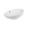 Раковина-чаша Qtap Dove 625х415х150 White з донним клапаном QT06113077W