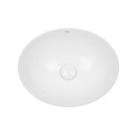 Раковина-чаша Qtap Dove 410x335x145 White с донным клапаном QT06113078W
