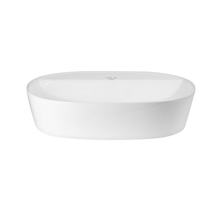 Раковина-чаша Qtap Scorpio 505x385x120 White с донным клапаном QT14112202W