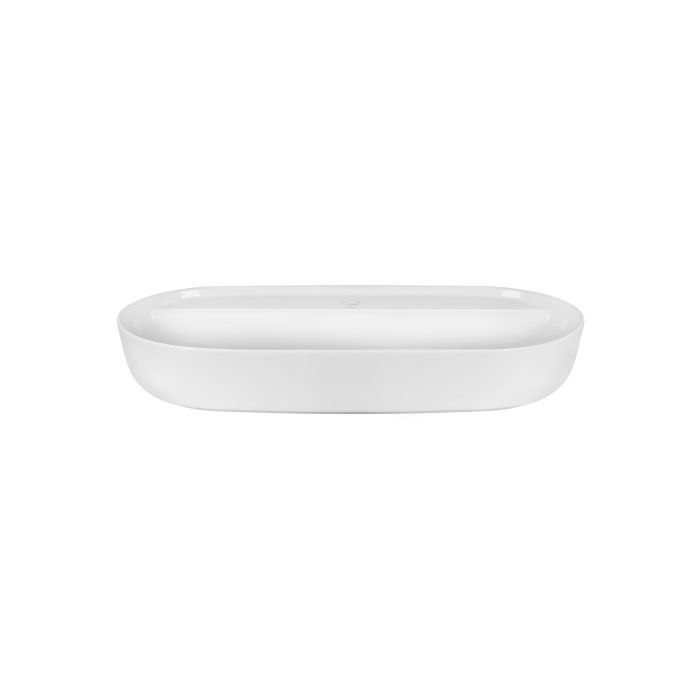 Раковина-чаша Qtap Scorpio 815х410х135 White з донним клапаном QT142203PW