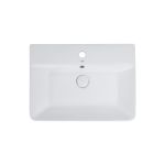 Раковина Qtap Virgo 600x420x140 White с донным клапаном QT18112253W