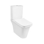 Унитаз-компакт Qtap Kalao безобедочный с сиденьем Soft-close QT08221213AW