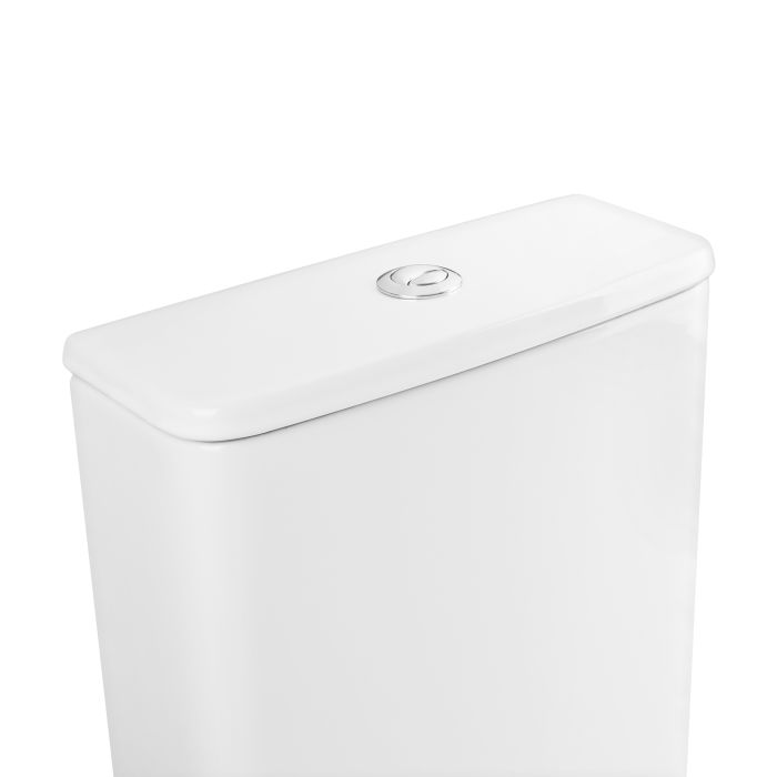Унитаз-компакт Qtap Kalao безобедочный с сиденьем Soft-close QT08221213AW