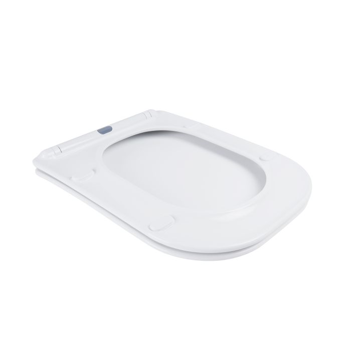 Унитаз-компакт Qtap Nando безобедочный с сиденьем Soft-close QT12221222AW