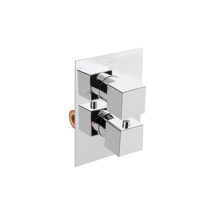 Душевая система скрытого монтажа с термостатом Qtap Aqauarius 65T103NGC