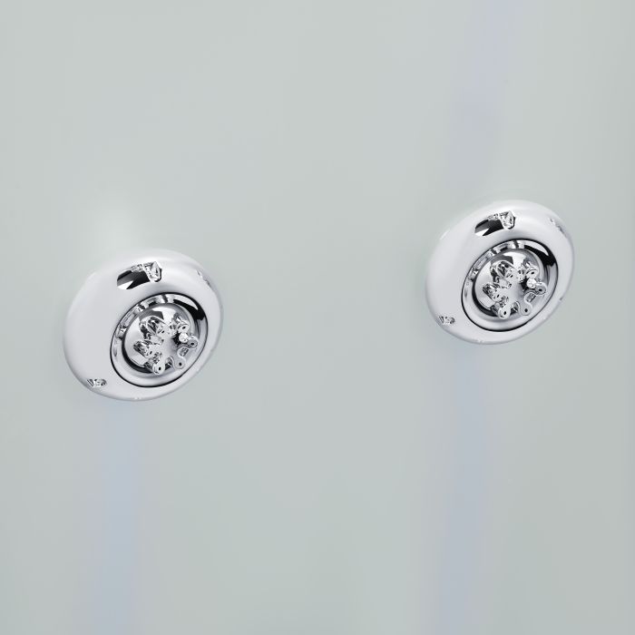 Гидромассажный бокс Lidz Majatek SBM90x90.BLA.HIGH.TR, стекло прозрачное 5 мм без поддона