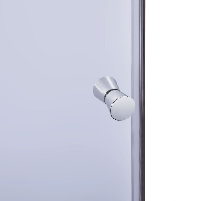 Душевой бокс Lidz Tani SB80x80.SAT.LOW.GR, стекло тонированное 4 мм без поддона