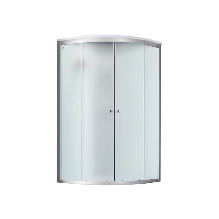 Душевой бокс Lidz Tani SB80x80.SAT.HIGH.FR, стекло Frost 4 мм без поддона