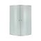 Душова кабіна Lidz Latwa SC90x90.SAT.MID.FR, скло Frost 4 мм без піддона