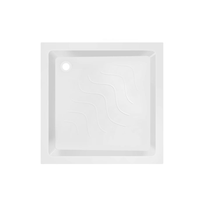 Душевая кабина Lidz Wiezak SC90x90.SAT.LOW.L, стекло Linie 4 мм + поддон Mazur