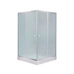 Душевая кабина Lidz Wawel SC90x90.SAT.LOW.FR, стекло Frost 4 мм + поддон Mazur
