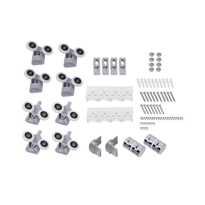 Душевая кабина Lidz Wawel SC80x80.SAT.LOW.FR, стекло Frost 4 мм + поддон Mazur