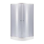 Душевая кабина Lidz Latwa SC90x90.SAT.LOW.GR, стекло тонированное 4 мм + поддон Kupala