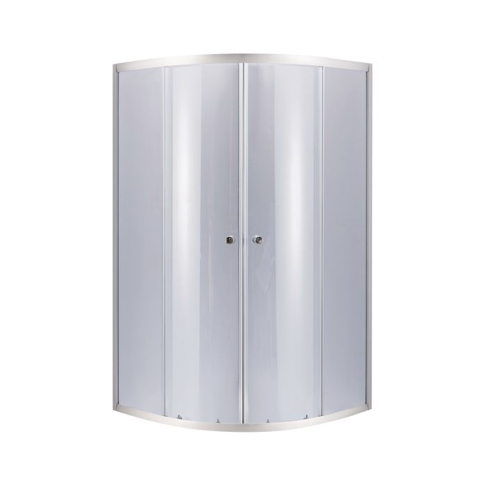 Душевая кабина Lidz Latwa SC90x90.SAT.MID.GR, стекло тонированное 4 мм + поддон с панелью Kupala