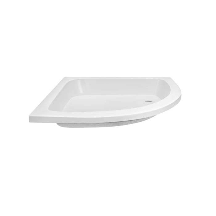 Душевая кабина Lidz Latwa SC80x80.SAT.MID.GR, стекло тонированное 4 мм + поддон с панелью Kupala