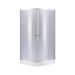 Душевая кабина Lidz Latwa SC80x80.SAT.LOW.GR, стекло тонированное 4 мм + поддон Kupala