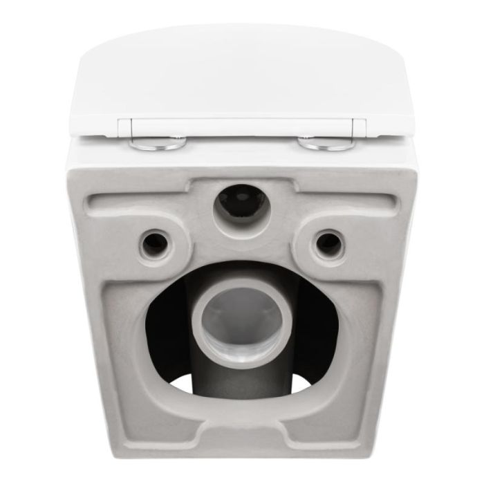 Унитаз подвесной Qtap Robin Mew безобедочный с сиденьем Soft-close QT1333046EUQW