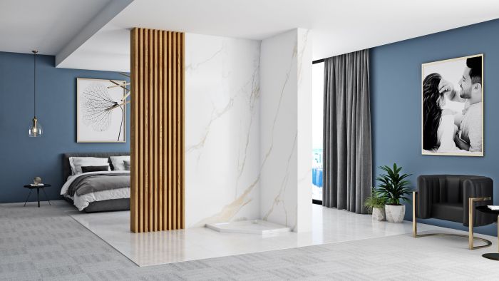 Душевая кабина Rea Diamond 80x80 R/L черный + Душевой поддон Rea 80x80