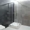 Душова кабіна Dusel А-513, 90х90х190, двері розсувні, тоноване скло