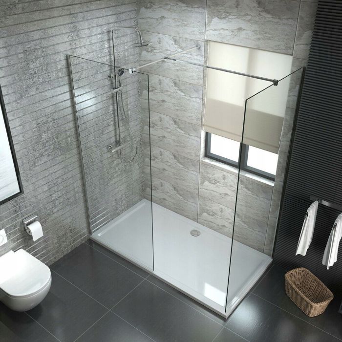 Душевая кабина Rea Aero N Walk-In 80-120x80-120 R/L