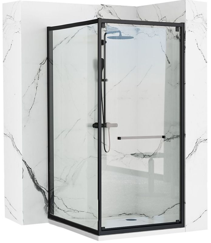 Душевая кабина Rea Space In 80x100 R/L черный