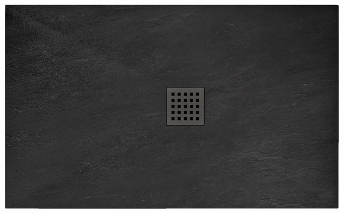 Душевой поддон Rea Rock 80x120x3,5 черный