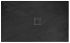 Душевой поддон Rea Rock 80x120x3,5 черный
