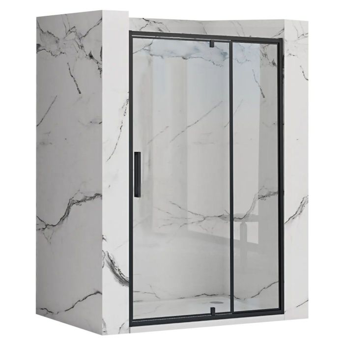 Душевые двери Rea Rapid Swing 120 черный матовый