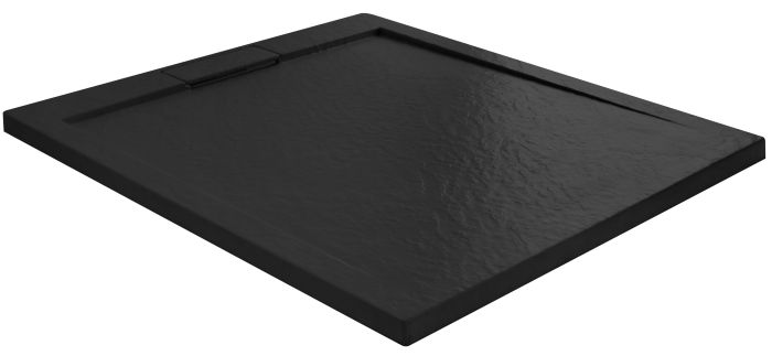 Душевой поддон Rea Grand 80x100х3,5 черный
