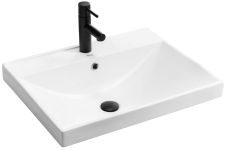 Раковина врезная Rea Daisy 610х480х190 белый